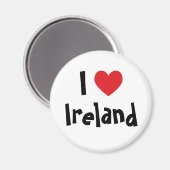 I Love Ireland Magnet Magneet (Voorkant / Achterkant)