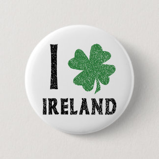 I Love Ireland Ronde Button 5,7 Cm