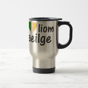 I Love Irish Gaelic Cup Reisbeker
