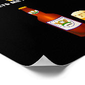 I Love It When My Wife Gets Me A Beer Funny Quotes Poster (Hoek)