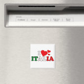 I Love Italia Magnet (In Situ (Lave-vaisselle))