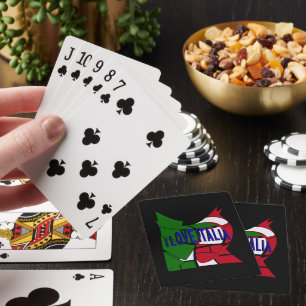 I Love Italia Pokerkaarten