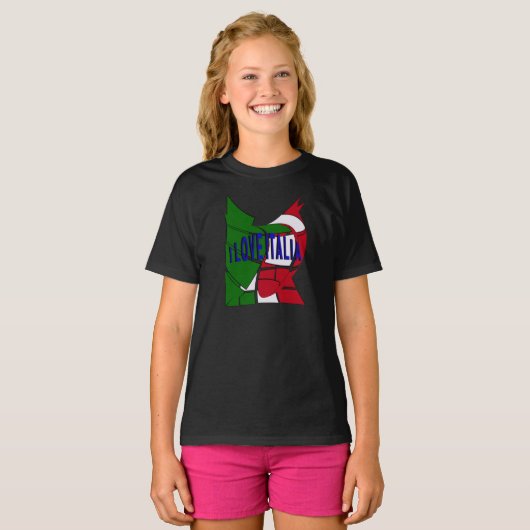 I Love Italia T-shirt (Voorkant volledig)