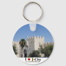 I LOVE J CITY - Damscus gate sleutelhanger