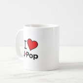 I Love J-Pop Koffiemok (Voorkant links)
