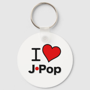 I Love J-Pop Sleutelhanger