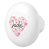 I love Jade Keramische Knop (Rechts)