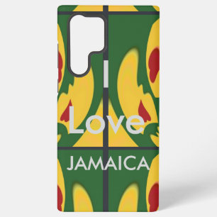I Love Jamaica: omarm de levendige Rasta-kleuren Samsung Galaxy Hoesje