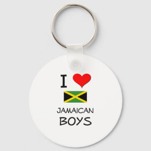 I Love Jamaican Boys Sleutelhanger