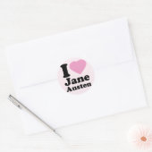 I Love Jane Austen Stickers (Enveloppe)