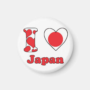 I love Japan magnet Magneet