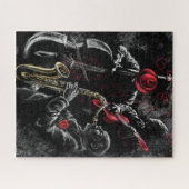 I Love Jazz Music Jigsaw Puzzle - peinture (Horizontal)