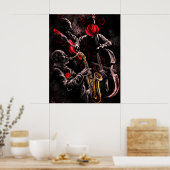 I Love Jazz Music Poster Art (Cuisine)