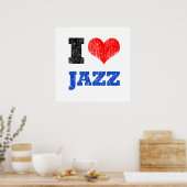 I Love Jazz Poster (Keuken)