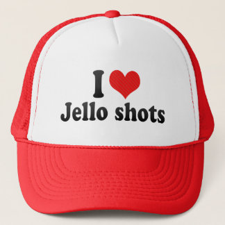 I Love Jello shots Trucker Pet