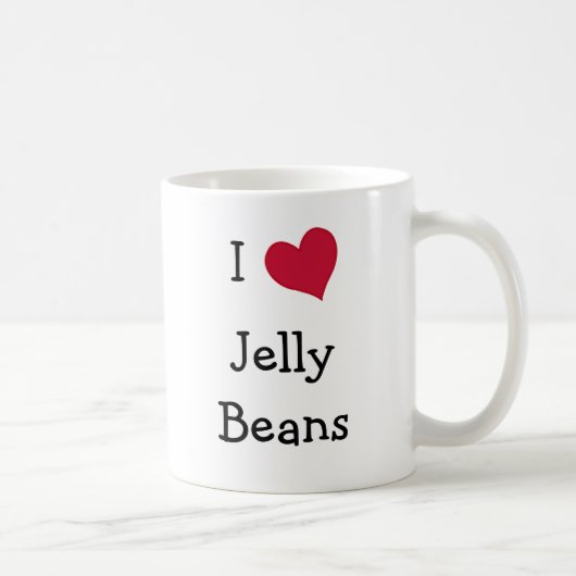I Love Jelly Beans Koffiemok (Rechts)