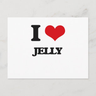 I Love Jelly Briefkaart