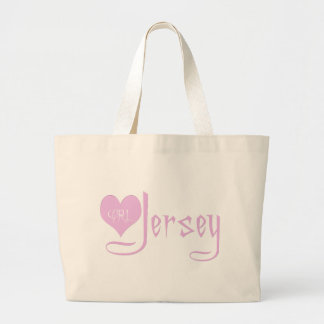 I Love Jersey Girl Grote Tote Bag