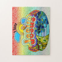 I Love Jesus Jigzaag Puzzle