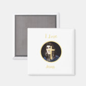I Love Jesus Magneet (Voorkant / Achterkant)