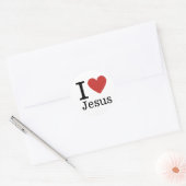 I ❤️ Love Jesus  Stickers (Envelop)