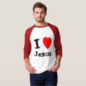 I Love Jesus T-shirt (Voorkant volledig)