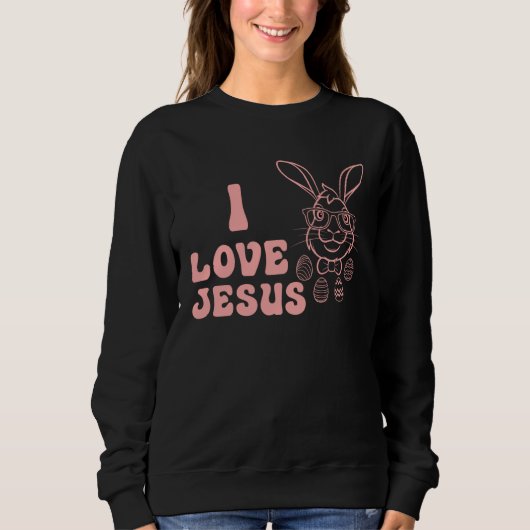 I love Jesus Trui (Voorkant)