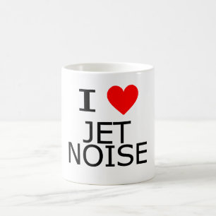 I Love Jet Noise Koffiemok
