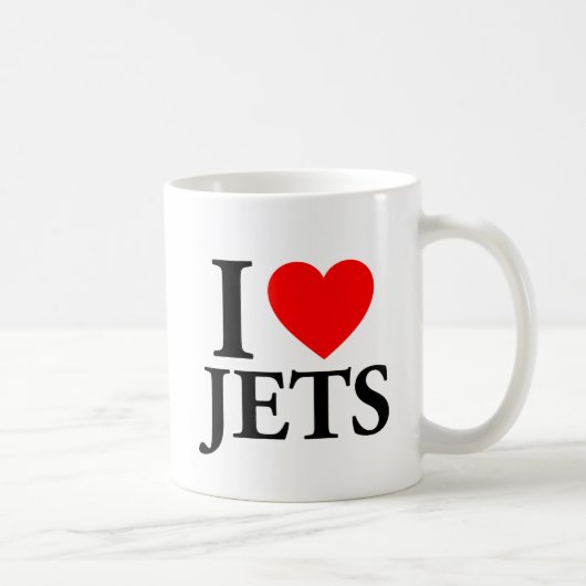 I Love Jets Koffiemok (Rechts)