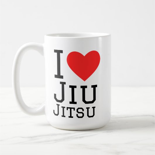 I love Jiu jitsu Koffiemok (Links)