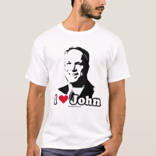 I Love John McCain T-shirt / I Heart John McCain T