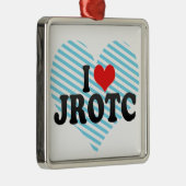 I Love JROTC Metalen Ornament (Rechts)