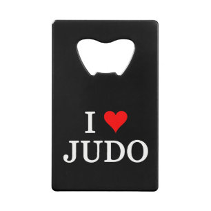 I Love Judo Kredietkaart Flessenopener