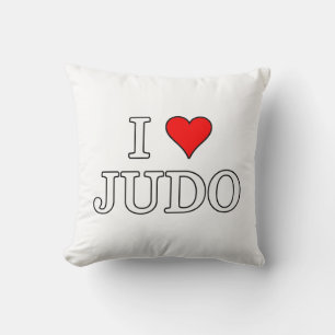 I Love Judo Kussen