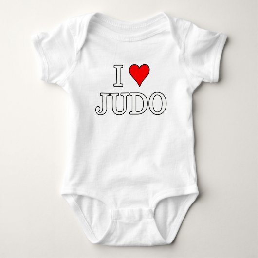 I Love Judo Romper (Voorkant)