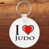 I Love Judo Sleutelhanger (Voorkant)