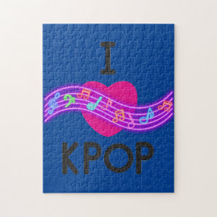 I Love K-pop Puzzle