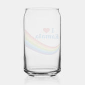 I Love Kamala Cute Election Rainbow (Verso)