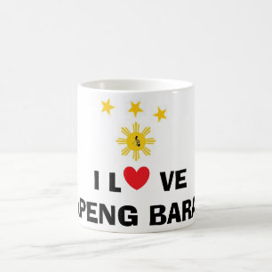 I Love Kapeng Barako Coffee Mok