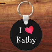I Love Kathy Sleutelhanger (Voorkant)