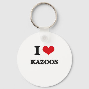 I Love Kazoos Sleutelhanger