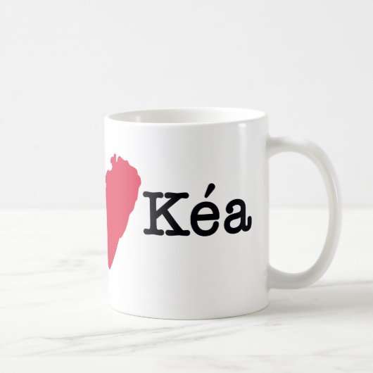 I Love Kéa cup (mod.001) Koffiemok (Rechts)