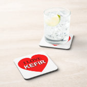 I Love Kefir Bier Onderzetter (Rechterzijde)