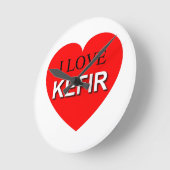 I Love Kefir Ronde Klok (Hoek)