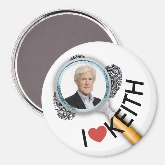 I Love Keith True Crime Magnet (Recto/Verso)