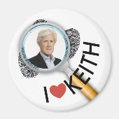 I Love Keith True Crime Magnet (Devant)