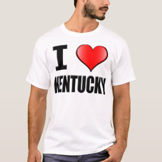 I Love Kentucky T-Shirt - Mannen