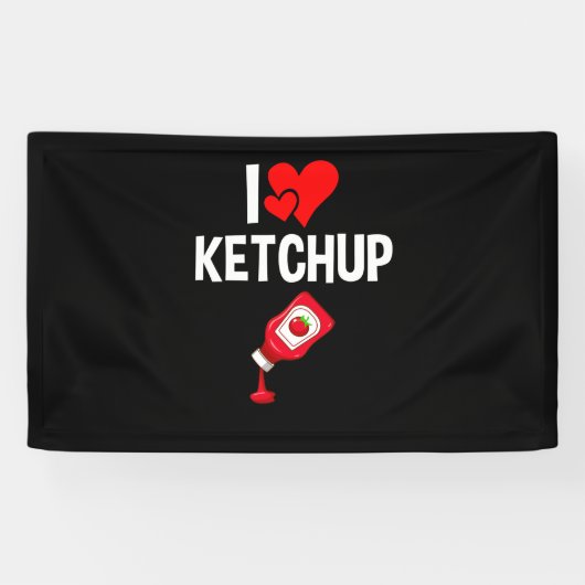 I love Ketchup Spandoek (Horizontaal)