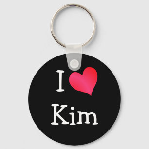 I Love Kim Sleutelhanger
