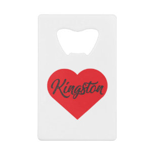 I Love Kingston - Jamaica Kredietkaart Flessenopener